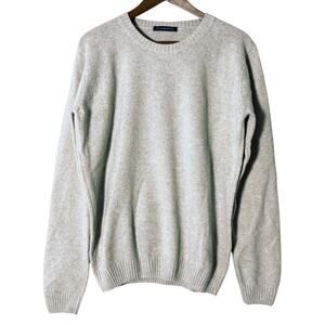 Brandy Melville Pullover Crew Neck Knit Sweater Long Sleeve Jumper One Size Tan